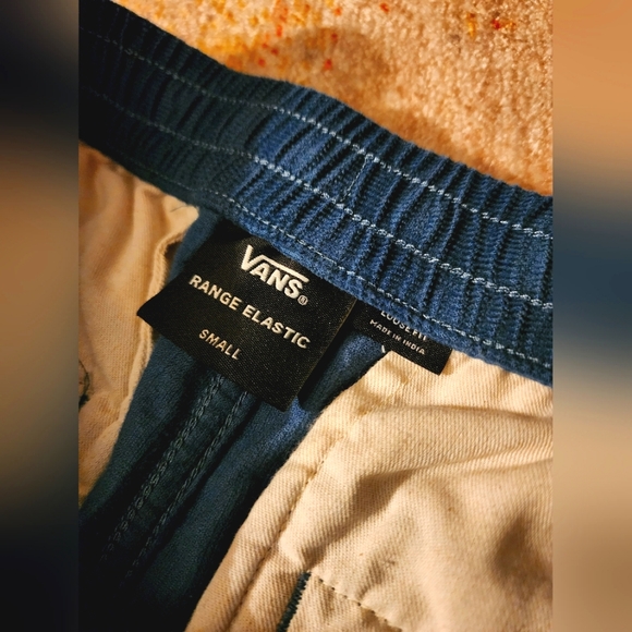 Vans Corduroy Range Check Loose Elastic Waist Shorts - NWOT - Picture 6 of 7